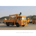 Dongfeng 4x2 RHD vehicle mounted crane